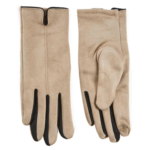 BODE Set Women's Hat and Scarf and gloves one size beige/brown